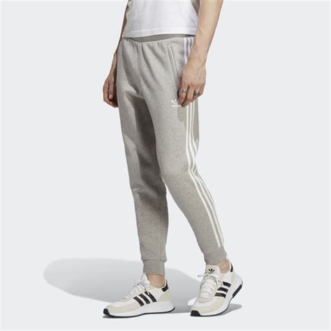 adidas 3-stripes broek heren grijs|adidas broek.